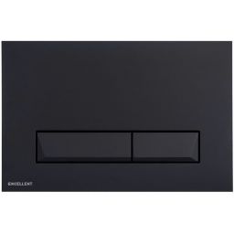 Excellent Platto przycisk spłukujący do WC czarny INEX.PL230.150.BL