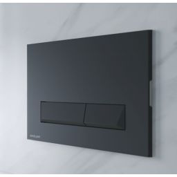 Excellent Platto przycisk spłukujący do WC czarny INEX.PL230.150.BL