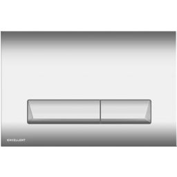 Excellent Platto przycisk spłukujący do WC chrom INEX.PL230.150.CR