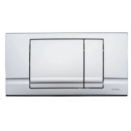 Schwab Riva Duo przycisk spłukujący do WC chrom mat 227678