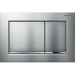 Geberit Omega20 przycisk spłukujący do WC chrom błyszczący-chrom mat 115.080.JQ.1