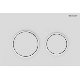 Geberit Omega20 przycisk spłukujący do WC biały 115.085.01.1