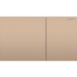 Geberit Sigma70 przycisk spłukujący przedni szkło czerwone złoto 115.622.QB.1