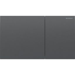 Geberit Sigma70 przycisk spłukujący przedni czarny chrom szczotkowany 115.622.QD.1