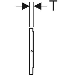 Geberit Sigma przycisk spłukujący do WC stal 115.890.SN.6
