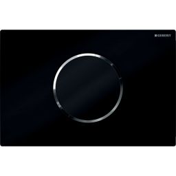 Geberit Sigma przycisk spłukujący do WC chrom błyszczący-czarny 115.908.KM.6