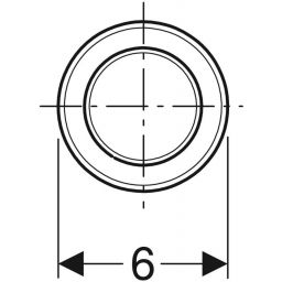 Geberit Sigma mechanizm przycisku do WC 115.936.SN.6