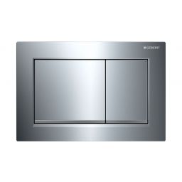 Geberit Omega20 przycisk spłukujący do WC chrom błyszczący-chrom mat 115.080.KH.1