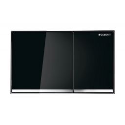 Geberit Omega60 przycisk spłukujący do WC czarny 115.081.SJ.1