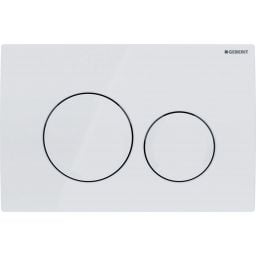 Geberit Delta20 przycisk spłukujący do WC biały 115.127.11.1