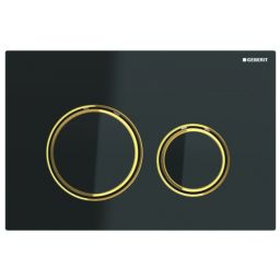 Geberit Sigma50 przycisk spłukujący do WC czarny 115.652.SJ.1