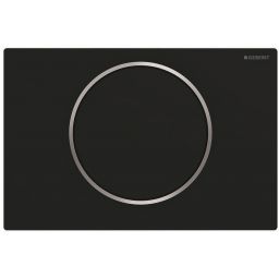 Geberit Sigma10 przycisk spłukujący przedni czarny mat 115.758.14.5