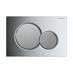 Geberit Sigma przycisk spłukujący do WC chrom błyszczący-chrom mat 115.770.KA.5