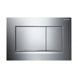 Geberit Sigma20 przycisk spłukujący do WC chrom błyszczący-chrom mat 115.883.KH.1