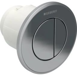 Geberit Typ 10 przycisk spłukujący do WC chrom mat/chrom połysk 116.056.JQ.1