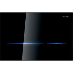 Geberit Sigma80 zestaw uruchamiający WC elektroniczny szkło czarne 116.090.SG.6