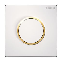 Geberit Typ 10 przycisk spłukujący do pisuaru biały 116.015.KK.1