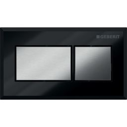 Geberit przycisk spłukujący do WC chrom błyszczący-czarny 116.051.KV.1