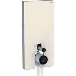 Geberit Monolith moduł sanitarny do WC stojącego szkło szary piaskowy/aluminium 131.003.JL.5