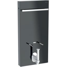 Geberit Monolith moduł sanitarny do bidetu szkło lava/aluminium czarny chrom 131.030.JK.5