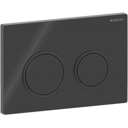 Geberit Omega20 przycisk spłukujący do WC czarny 115.085.DW.1