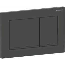 Geberit Omega20 przycisk spłukujący do WC czarny mat 115.080.16.1