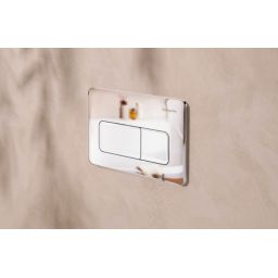 Hansgrohe iFrame Original Q przycisk spłukujący do WC chrom błyszczący 66001000