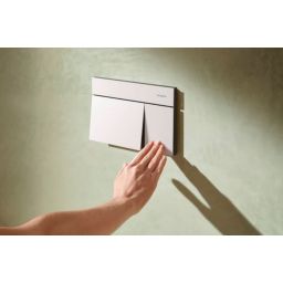 Hansgrohe Element E przycisk spłukujący do WC biały 66003700