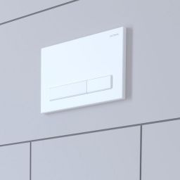 Oltens Torne przycisk spłukujący do WC biały mat 57101900