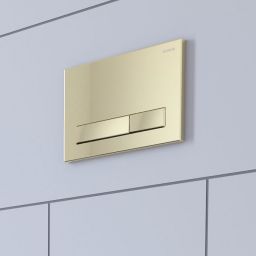 Oltens Torne przycisk spłukujący do WC złoty połysk 57101800