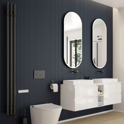 Oltens Stang (e) grzejnik elektryczny 180x15 cm grafit 55111400