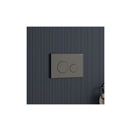 Oltens Lule przycisk spłukujący do WC grafit 57102400