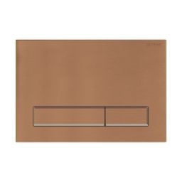 Outlet - Oltens Torne przycisk spłukujący do WC miedź szczotkowana 57101610