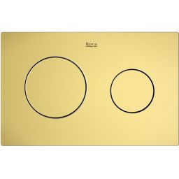 Roca PL przycisk spłukujący do WC złoty A8901890VA