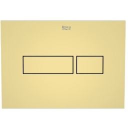 Outlet - Roca Duplo Nova przycisk spłukujący do WC złoty A8902202G0