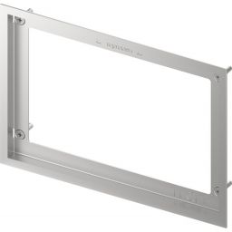 Tece Lux Mini ramka maskująca do WC chrom błyszczący 9240645