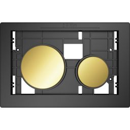 Outlet - Tece Loop płytka z przyciskami złotymi 9.240.668