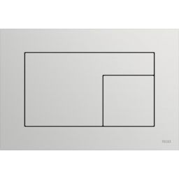 Tece Velvet przycisk spłukujący z powłoką Fenix szary kamień 9240734