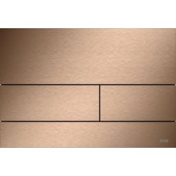 Tece Square przycisk spłukujący do WC złoty 9240848