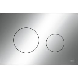 Tece Loop przycisk spłukujący do WC chrom błyszczący 9240921