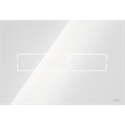 Tece Lux Mini przycisk spłukujący szkło białe 9.240.960