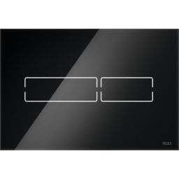 Tece Lux Mini przycisk spłukujący szkło czarne 9.240.961