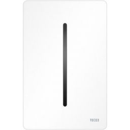 Tece Tecefilo-solid przycisk do pisuaru elektroniczny stal nierdzewna/biały mat 9242073