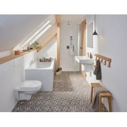 Villeroy & Boch ViConnect M200 przycisk spłukujący do WC szkło biały błyszczący 922400RE