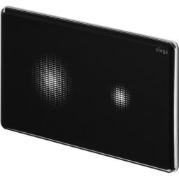 Viega Prevista przycisk spłukujący do WC czarny 774363