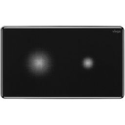 Viega Prevista przycisk spłukujący do WC czarny 774363