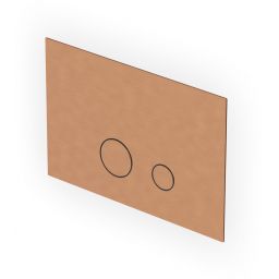 Zucchetti Helm przycisk spłukujący do WC miedź Z95340.XP91