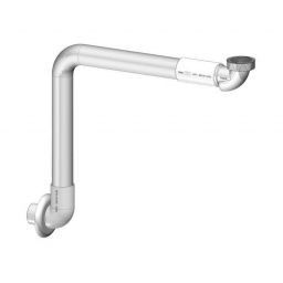 Actima syfon umywalkowo-bidetowy chrom INPU.8075537P.CR