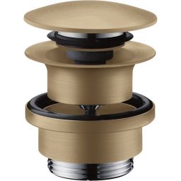 Axor komplet odpływowy push-open brąz szczotkowany 51300140