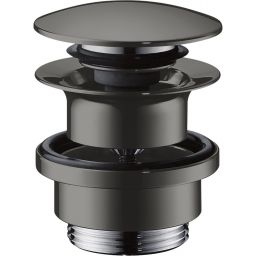 Axor komplet odpływowy push-open czarny chrom polerowany 51300330